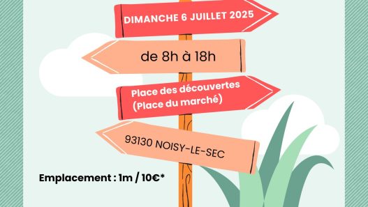 participez à la solidarité brocante du 28 juin ! une journée dédiée à la convivialité, au partage et à la découverte d'objets uniques. rejoignez-nous pour soutenir une bonne cause tout en profitant d'animations et de moments de détente. ne manquez pas cet événement solidaire à ne pas rater !