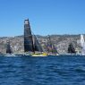 découvrez globe40, le premier class40 scow du crédit mutuel, prêt à affronter le légendaire cap horn avec performance et innovation.