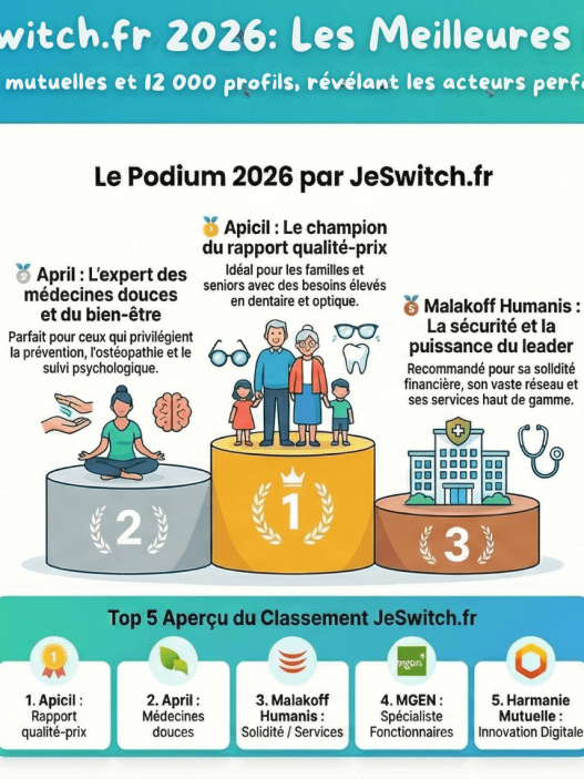 découvrez notre guide complet pour choisir la meilleure mutuelle santé en 2026, adapté à vos besoins et votre budget.