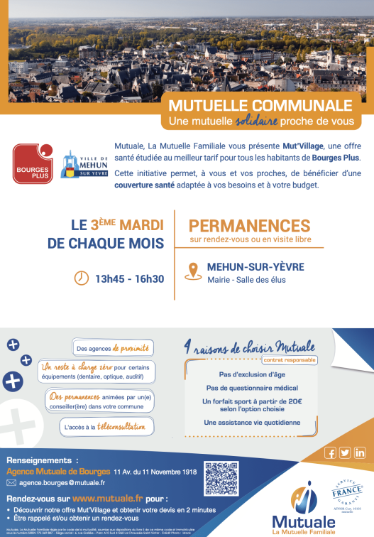 participez à la réunion d'information sur la mutuelle communale à douarnenez le 3 mars pour découvrir les avantages et modalités d'adhésion.